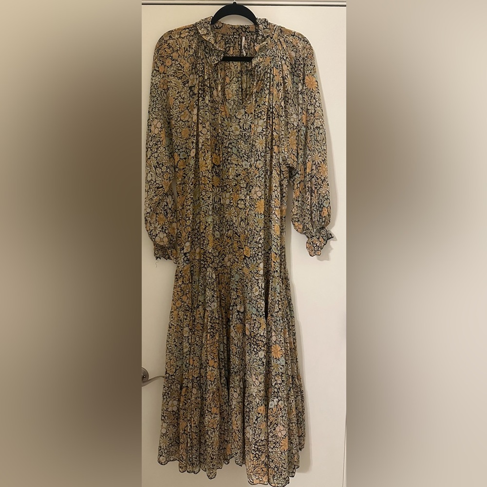 Free People Feeling Groovy Floral Maxi Dress